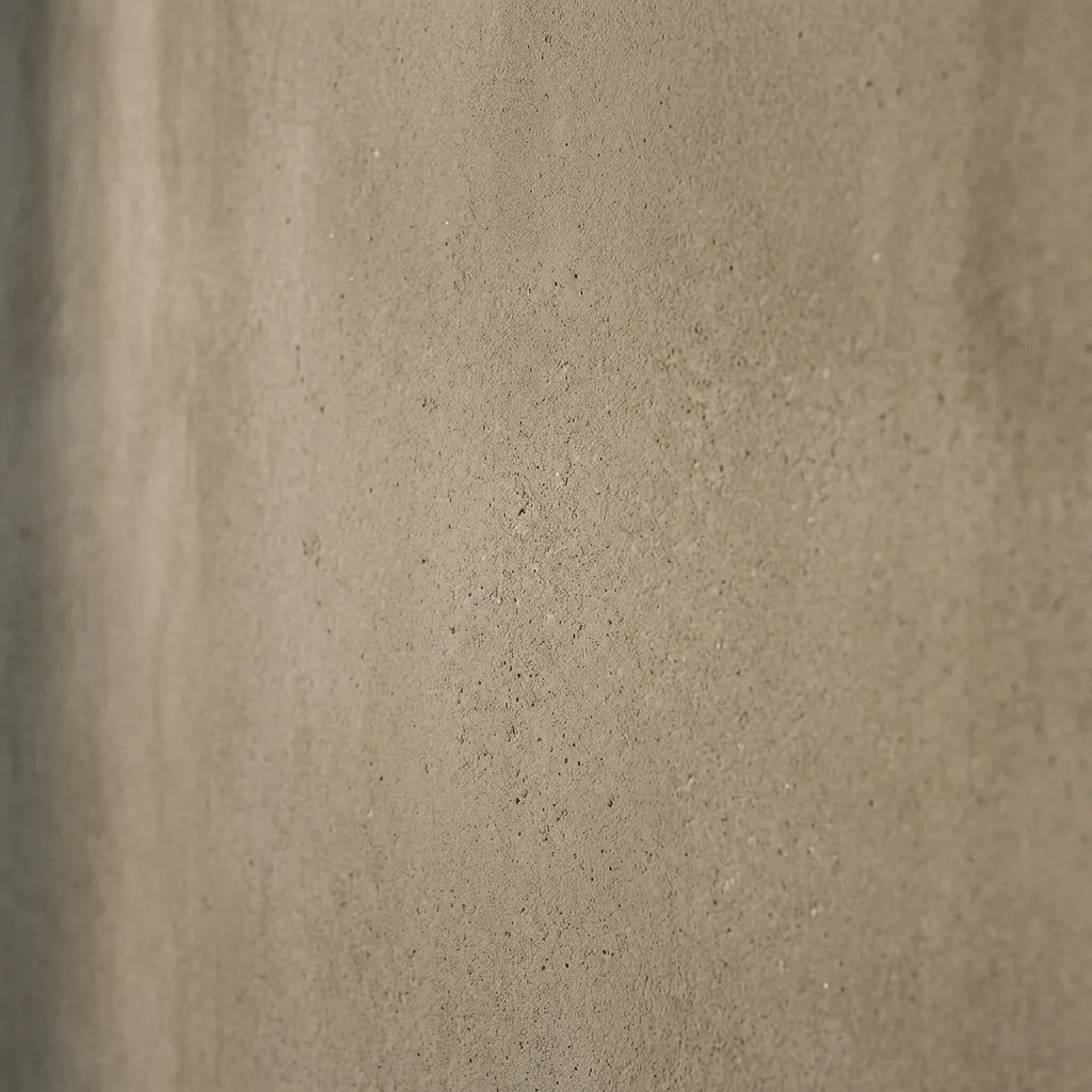 Close-up of ultra-high-performance concrete surface panel showing fine aggregate texture in cool grey