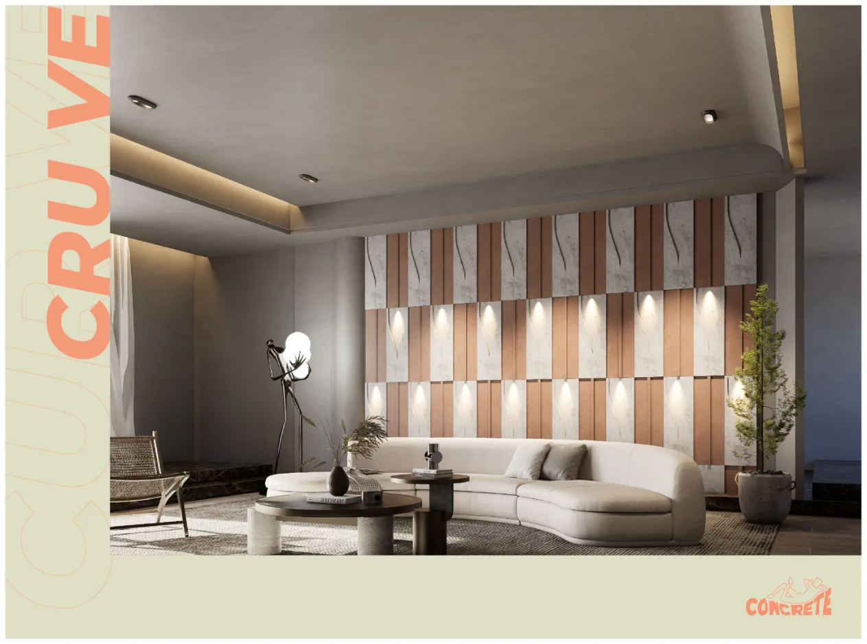 Cruve Wall Panel Texture