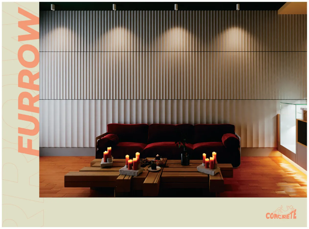 Furrow Wall Panel Texture
