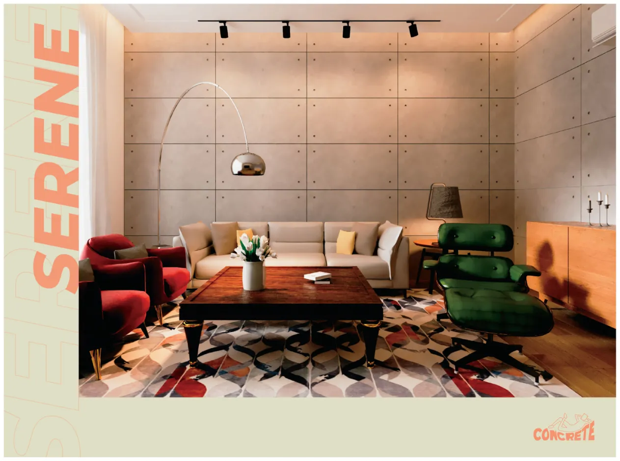 Serene Wall Panel Texture