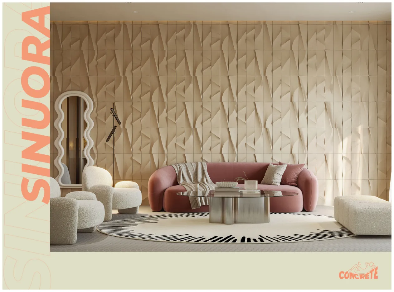 Sinuora Wall Panel Texture